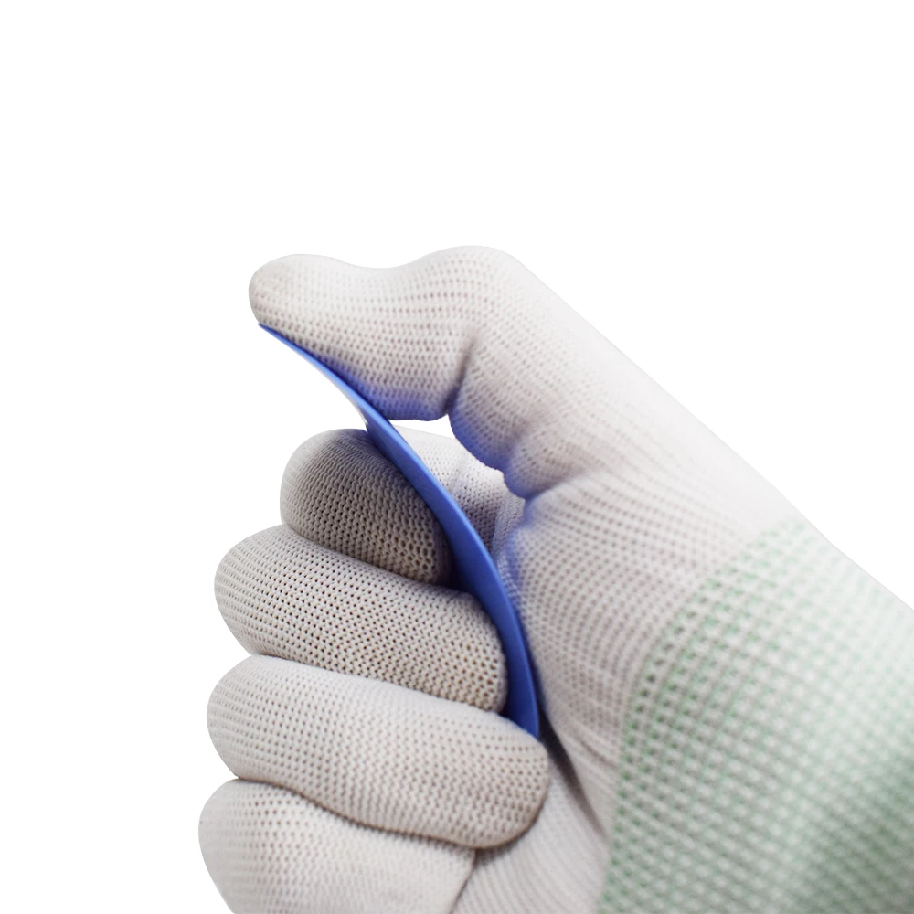 Multilateral Blue Soft Squeegee Pink Hard Corner Trimming Scraper For Glass Decal Styling Applicator Car Headlight Tools