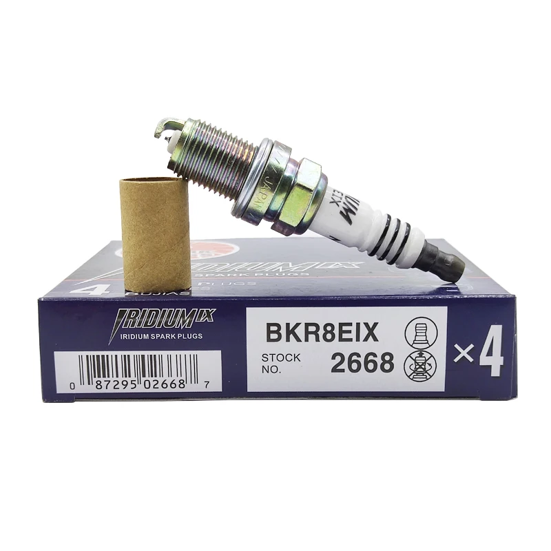 

4/20/40 шт., Свеча зажигания для Audi Tiguan Jetta Volkswagen A3 A4 A5 CC TT TTS Passat BKR8EIX, автомобильные аксессуары