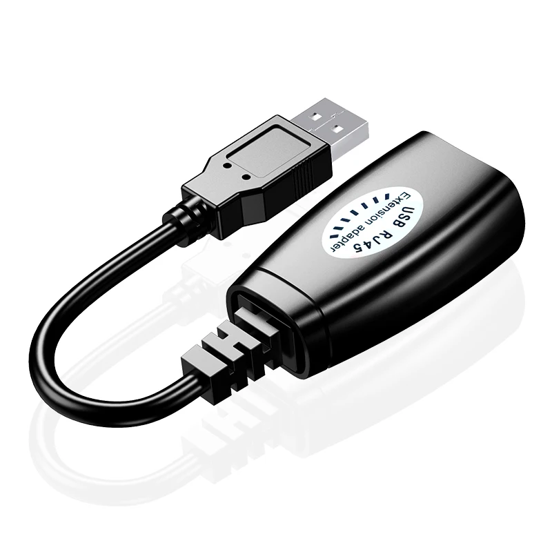 30M USB Extender Adapter USB Male to Female Extender to Rj45 Extension over Cat5e Cat6 Support mouse keyboard for PC DVR