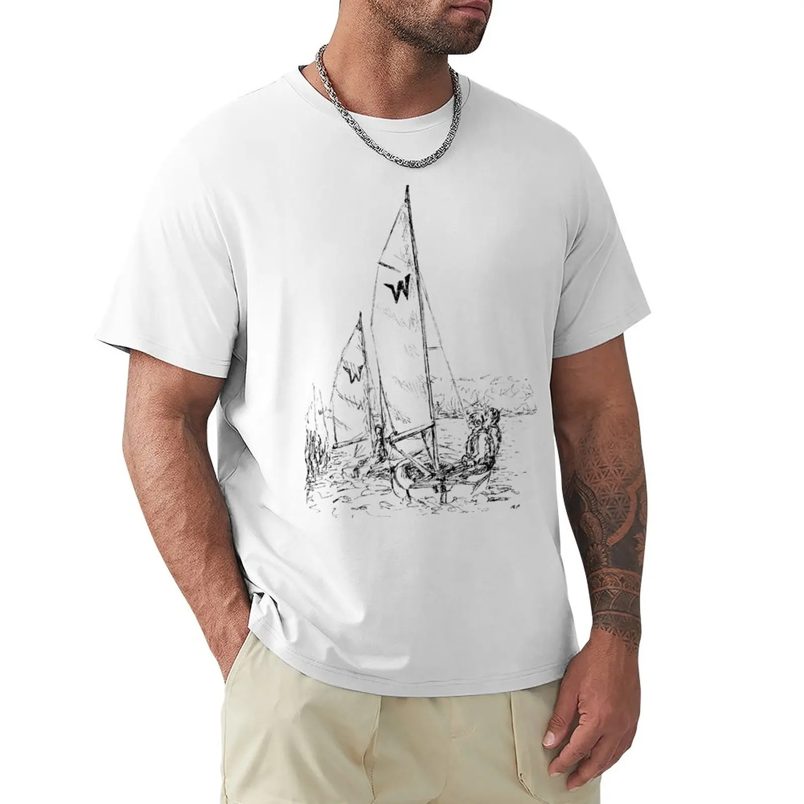 Wayfarers Sailing T-Shirt Heavyweights Ragazzi Animal Print Abbigliamento Da Uomo