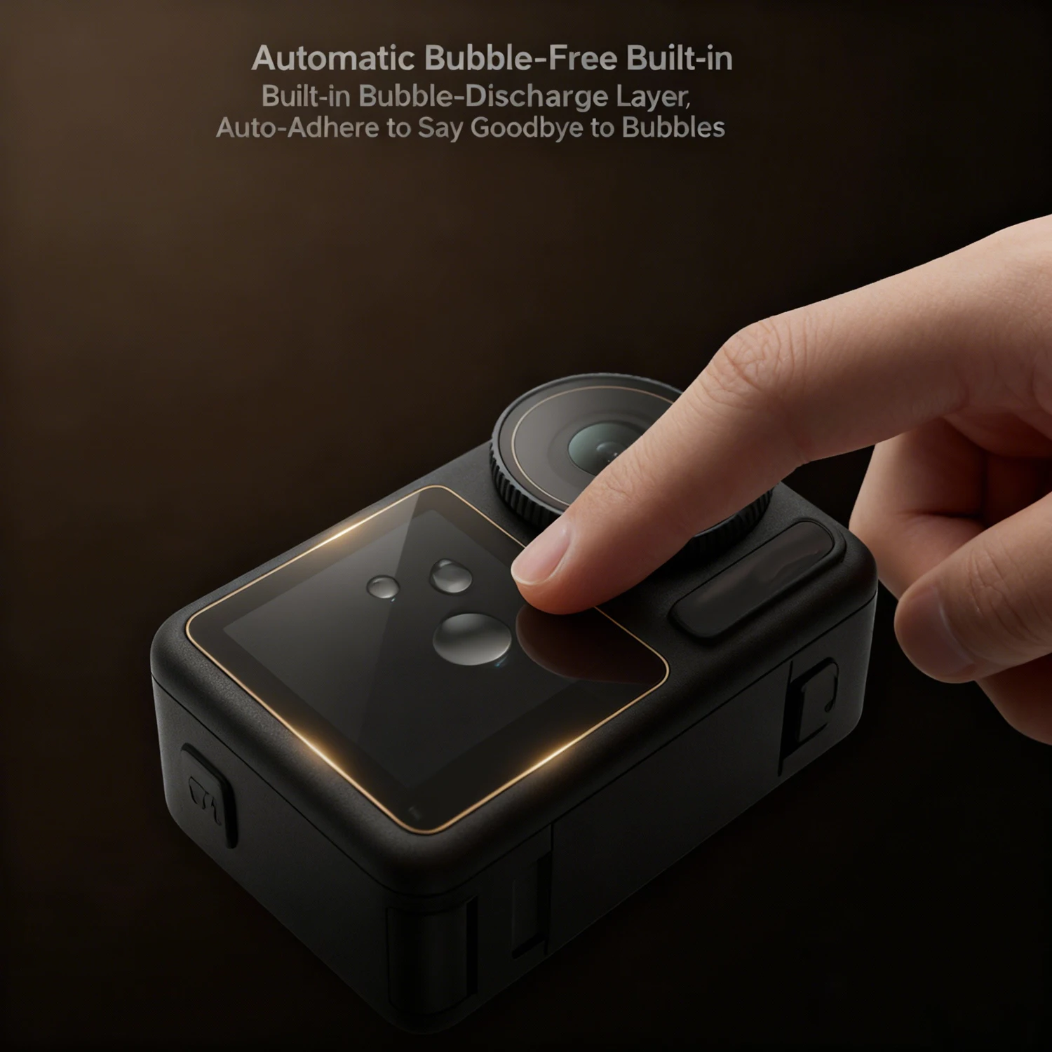 1-3Sets Camera Lens Protective Film Screen Protector with installation for DJI Action 6 HD Tempered Glass for DJI OSMO Action 6