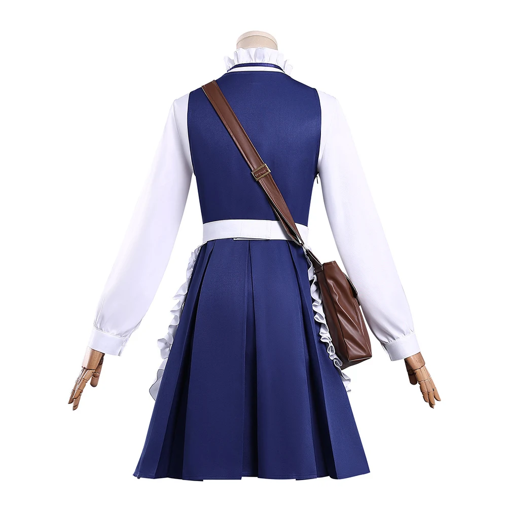 Arknights-Inspired Wakaba Military Uniform Cosplay Costume for Women