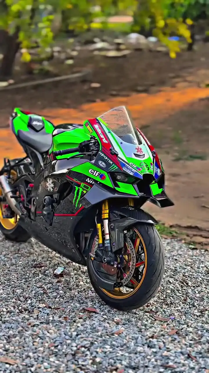 For Kawasaki ZX-10R ZX-10RR 2022-2025 Motorcycle Side Winglet