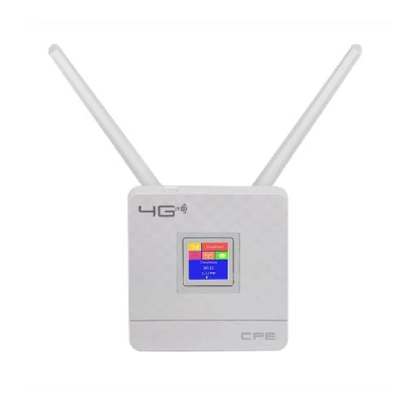 

Беспроводной Wi-Fi маршрутизатор CPE 4G, портативный шлюз FDD TDD LTE WCDMA GSM, внешние антенны, слот для SIM-карты, порт WAN/LAN