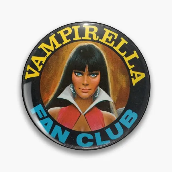 Мягкая заколка-пуговица Vampirella Fan Club, креативное женское украшение, подарок, мультяшный любимый милый значок на лацкан, модная шляпа, забавная одежда