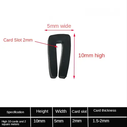 1/2/3/5/10M Black Rubber Edge Strip U Section Anti Oil Seal Edge Shield Encloser Inner Width 0.5-10mm High 5-15mm - Image 16