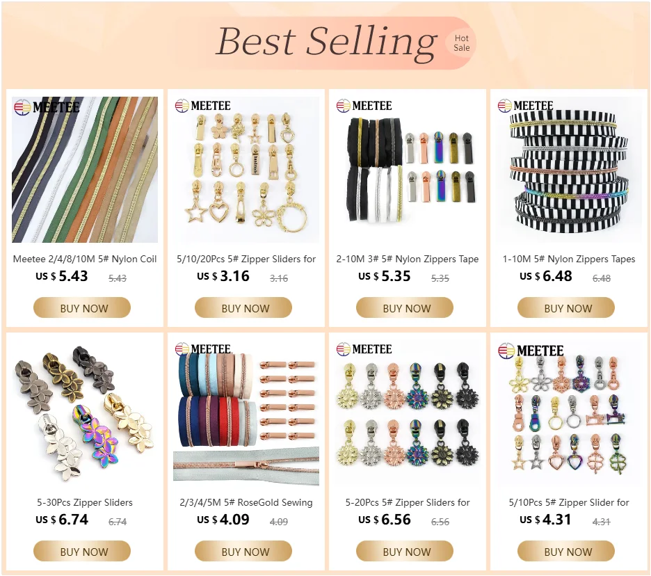 100 Stück Reiß verschluss Schieber zieht für 5 # Nylon Reiß verschlüsse Bänder Näh tasche Tasche Reiß verschlüsse Köpfe Jacke Kleidung Reparatur-Kits DIY Zubehör – Detail 1
