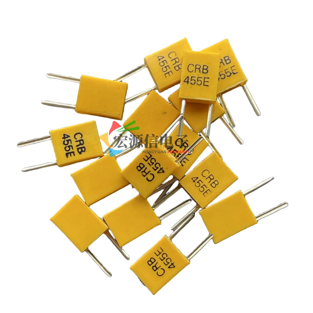 10PCS/ High stability shockproof remote control crystal oscillator CSB455E CRB455E ZTB455E