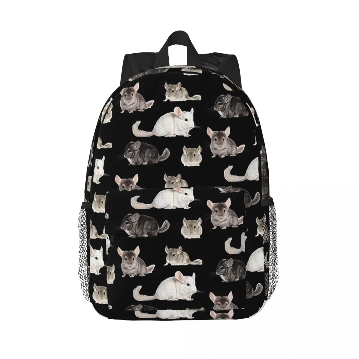 

Chinchilla Sticker Pack Backpacks Teenager Bookbag Fashion Students School Bags Laptop Rucksack Shoulder Bag Large Capacity