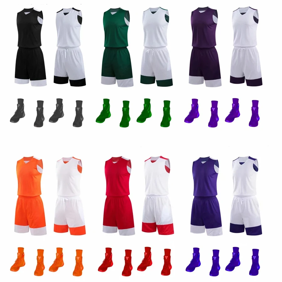 Reversible Basketball Jerseys Numbers Reversible Basketball Uniforms