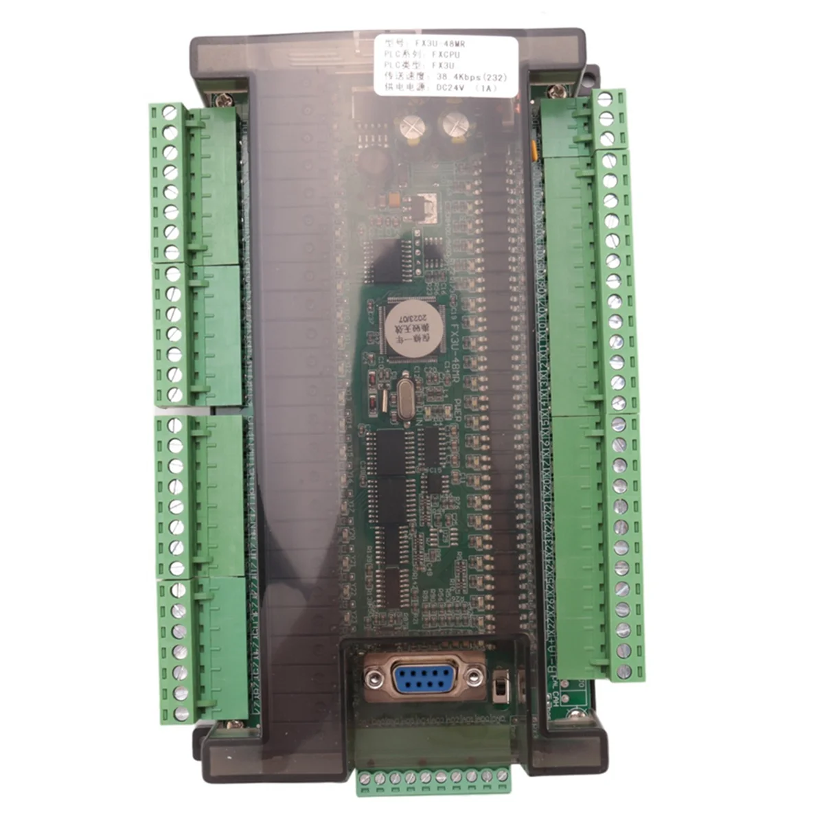 

FX3U 48MR RS485 RTC (часы в режиме реального времени), 24 входа, 24 релейного вывода, 6 аналоговых входов, 2 аналоговых выходов, контроллер Plc