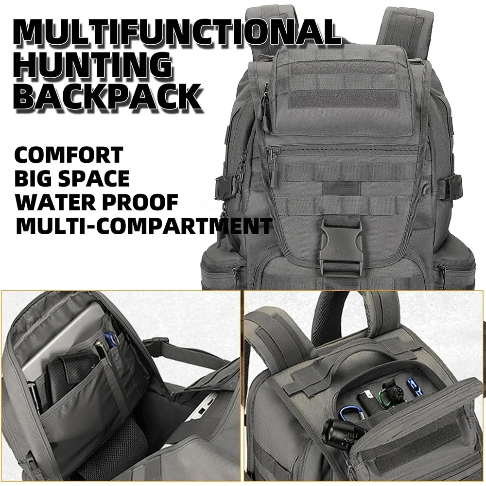Waterproof Tactical Backpack for Outdoor Hunting and Camping