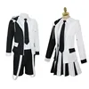 M6 Game Danganronpa Monokuma Cosplay Costume Kuma Personification Adult Man And Woman Uniform Set Free Socks Medal Badge Hall KA