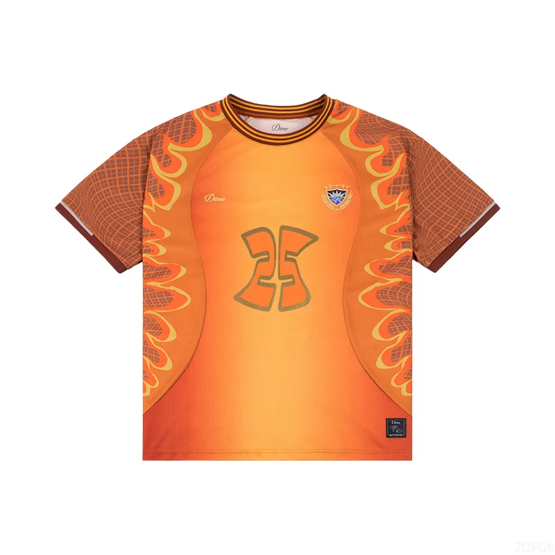 2025 best-selling new Dime MTL Holy Flame Jersey 3D printed men's and women's shirts, quick-drying and breathable T-shirts. 3