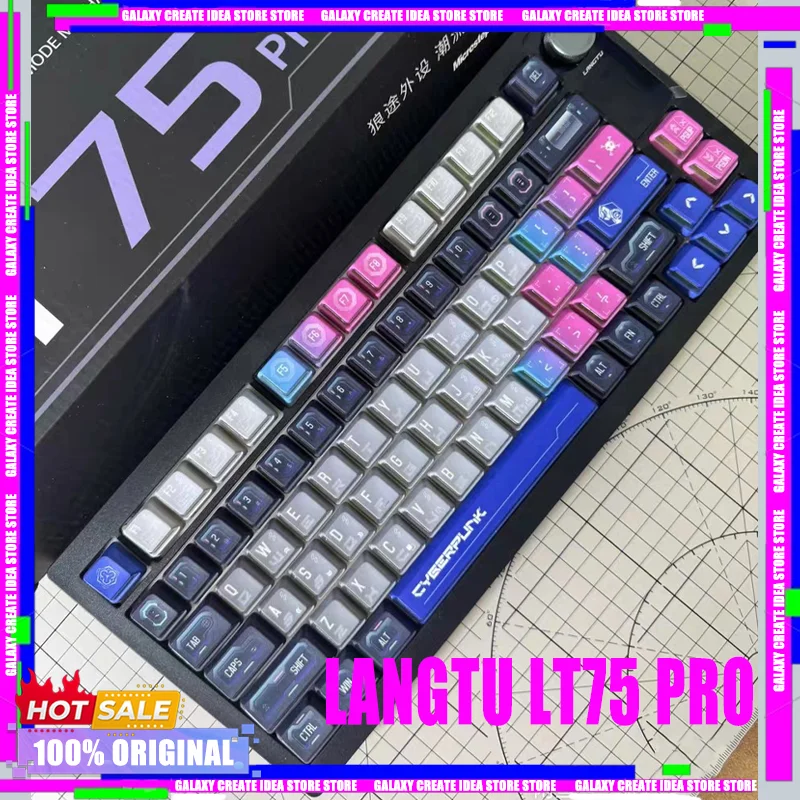 Langtu Lt75 Pro Wireless Gaming Mechanical Keyboard Bluetooth 2.4G ...
