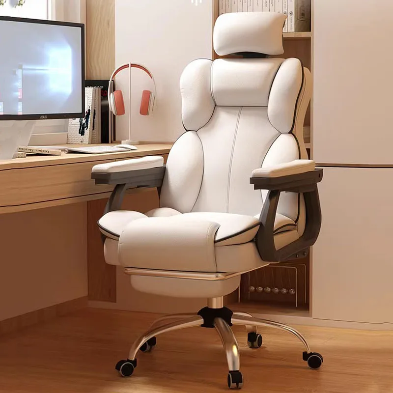 

Living Room Bedroom Office Chair Conference Arm Cushion Accent Comfy Mobile Office Chair Executive Cadeira Gamer Home Office