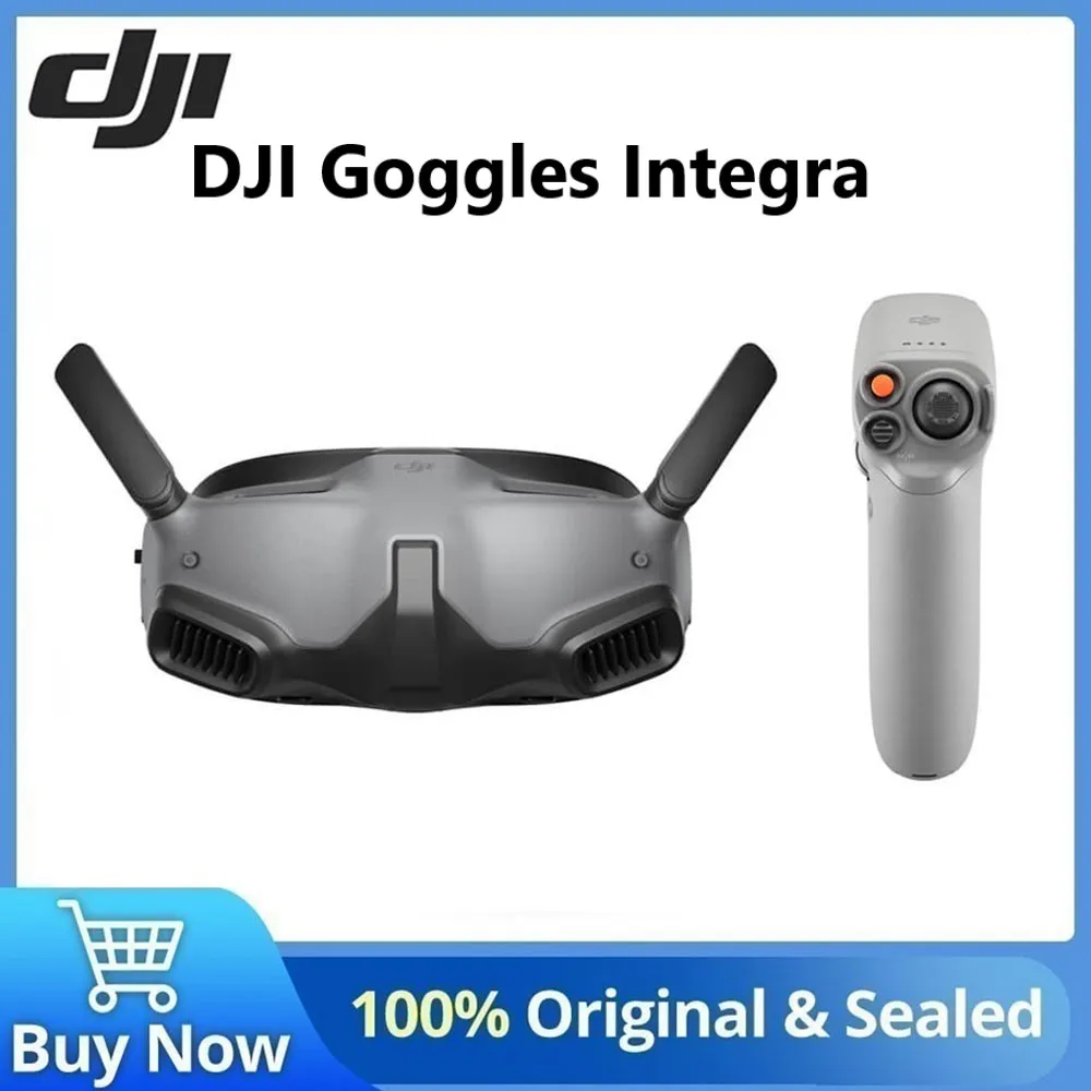 DJI Goggles Integra two 1080p Micro-OLED screens Compatibility DJI avata O3 AIR unit original in stock drone goggles accessories goggles screen receiver