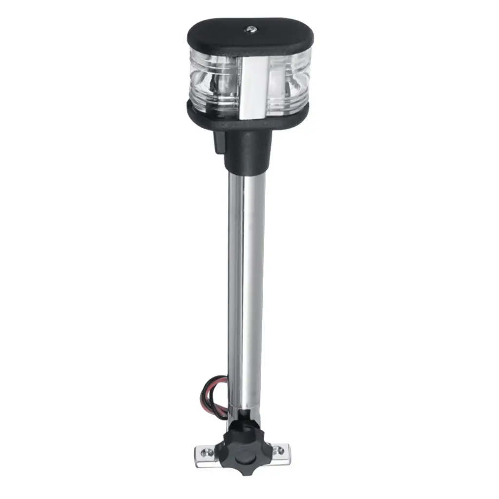 

12V Folding LED Marine Boat Navigation Anchor Lamp All-round Lamp Warm White