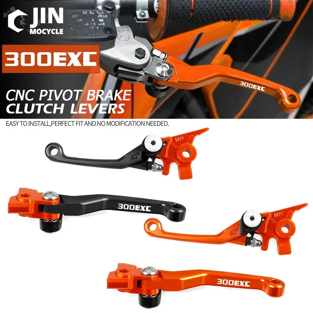Motocross Pivot Dirt Bike Brake Clutch Levers Handle Lever For K-T-M 300EXC 300 EXC 2014 2015