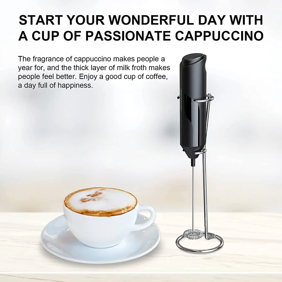 USB Hand Milk Frother Mini Blender And Electric Whisk Mixer 2 Whisks For  Coffee, Frappe, Latte, Matcha Pink Blue Black Color - Buy USB Hand Milk Frother  Mini Blender And Electric Whisk