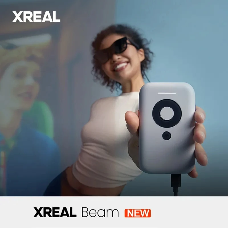 Nreal Air Xreal Smart Ar Glasses Portable 130 Inch Space Giant Screen 1080p  Viewing Mobile Phone Computer 3d Hd Private Cinema - Pc Vr - AliExpress