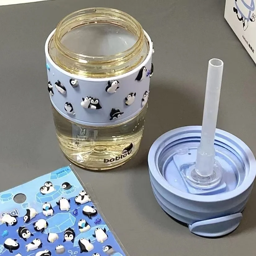 Steve 3d Penguin Stereo Bubble Sticker Mini Animal Phone Case Water Cup Decorative Sticker Student Stationery School Supplies