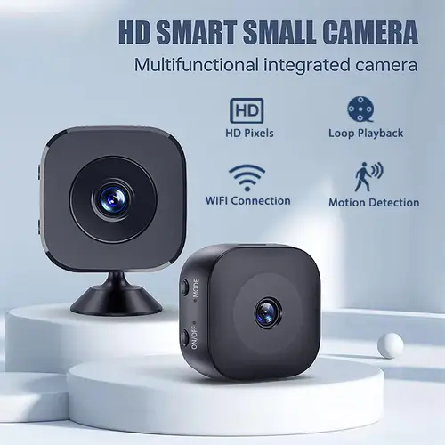 1080P Mini HD Wireless Security Camera - WiFi Remote Monitoring Smart Home Video Surveillance Camcorder for Protection - Image 2