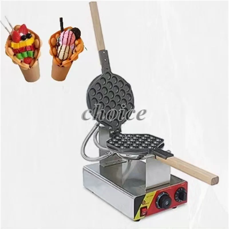Electric Not Sticky Bubble Wafel Famous Snack Egg Waffle Machine Commercial Waffle Maker Hot Sale Model