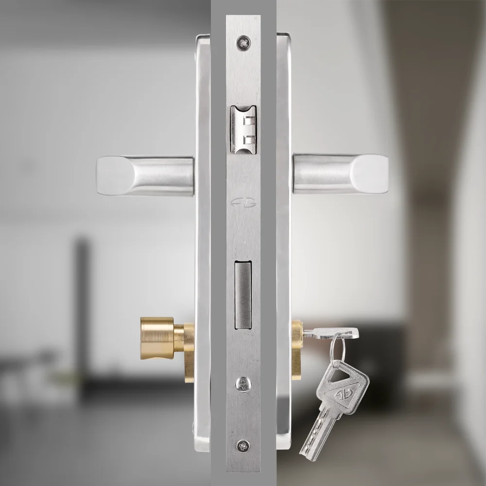 Door Handle Lock Balcony Door Handle House Apartment Hotel Bedroom Household Room Door lock