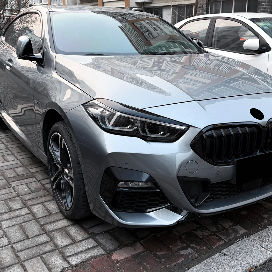 BMW 2 시리즈 F44 그란 쿠페 218i 220i 225i M235i 216d 218d 220d 2020-2025 프론트 헤드라이트 아이브로우 아이리드 커버 바디 키트 트림