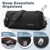 Waterproof Gym Bags Taekwondo Swimming Fitness Bag Large Capacity Portable Travel Bag Yoga bag，Mens Bags，Sports Bag，Gym Backpack 6
