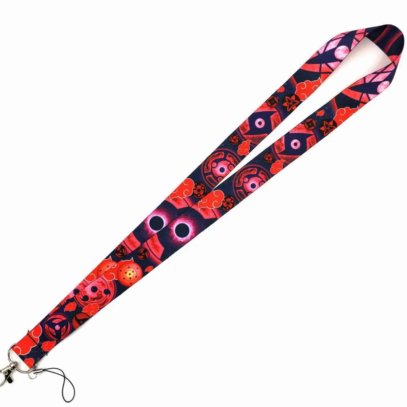 Naruto Anime Lanyard - Versatile Accessory for Phones, Keys, and ID Badges