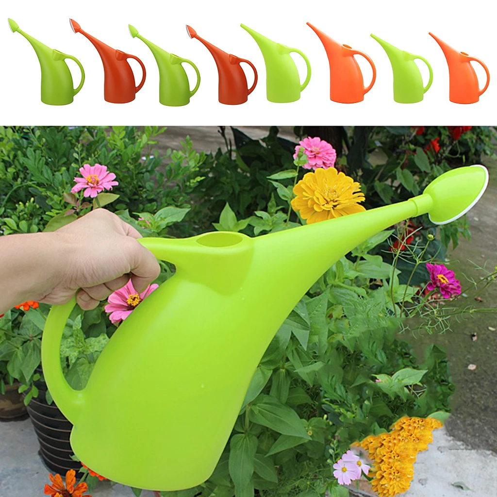 Sturdy Eco Friendly Plastic Watering Can 2L or 3L Indoor House Plants
