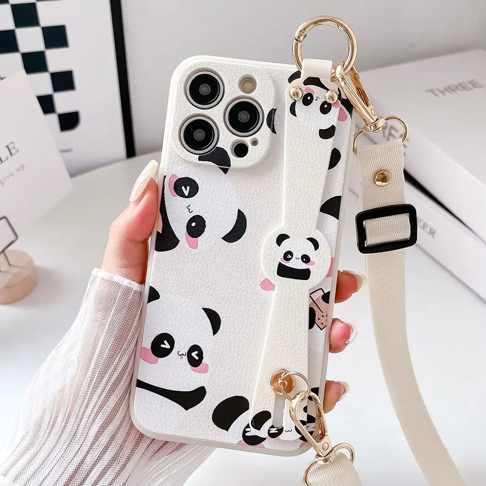 SoCouple Cat Neck Lanyard Wrist Strap Holder Phone Case Cover