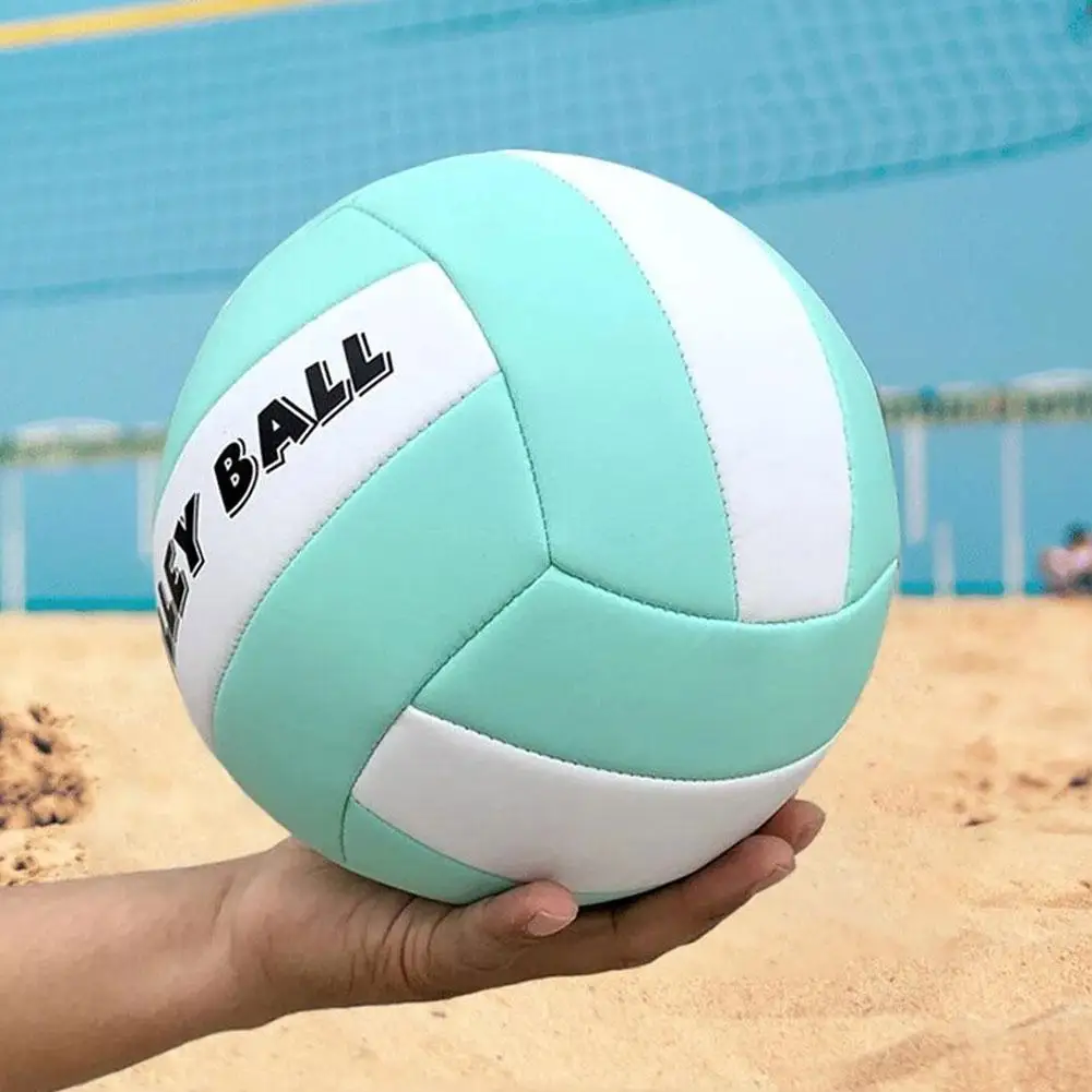 Volleyball Professional Game PVC Volleyball For Beach, Outdoor Camping, Volleyball, Indoor Competition, Ball Training Ball E7C1