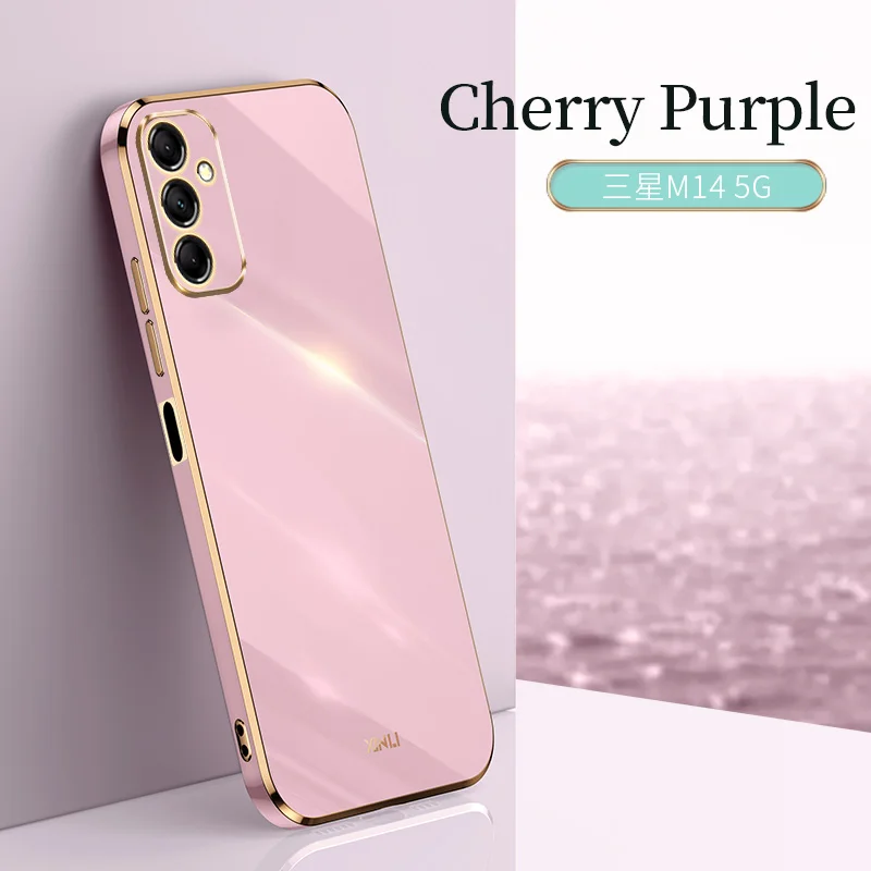 thumbnail image 1 of Luxury 6D Plating Case For Samsung A25 A55 A15 A35 A33 5G Soft Galaxy S24 S23 Ultra S22 Plus FE A54 A34 A13 A32 A14 A24 4G Cover, 1 of 5