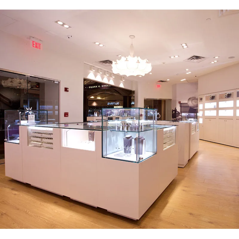 맞춤형 쥬얼리 샵 인테리어 디스플레이 비품, 매력적인 쥬얼리 쇼케이스, 디스플레이 캐비닛