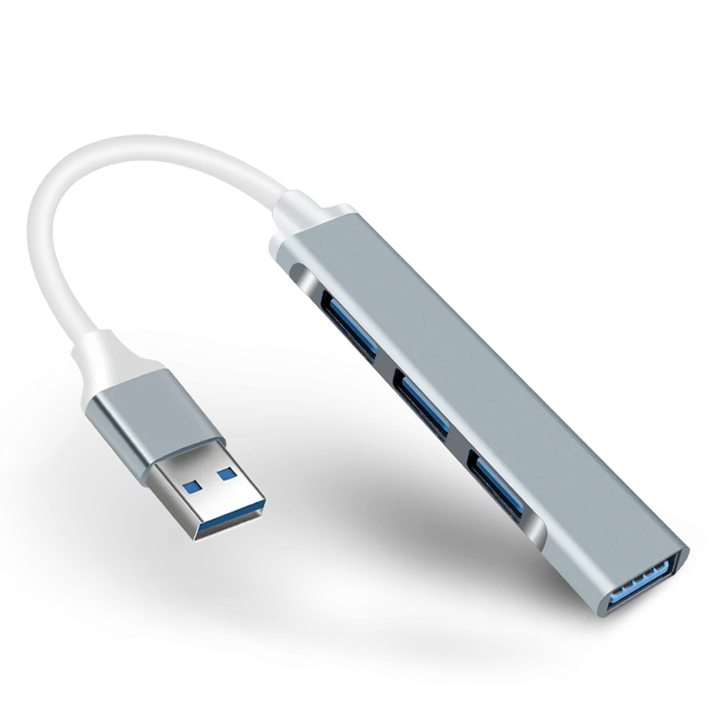 

High Speed 4 Port USB 3.0 HUB Splitter Card Reader Multiport for Macbook For Lenovo HUAWEI Xiaomi Macbook Pro 15 Air Accessories