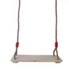 Wood Garden Tree Swing Seat With Rope Children Kid Toy Outside Playground Park 3