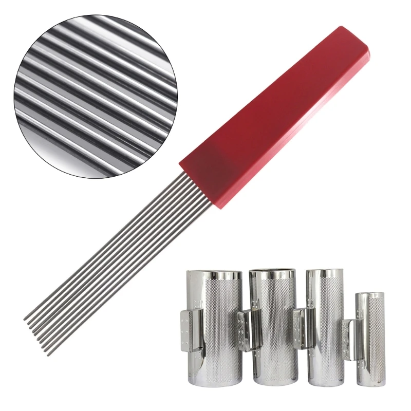 Professional Stainless Scraper Brush Guiro Latin Comb Style Scraper Replacements