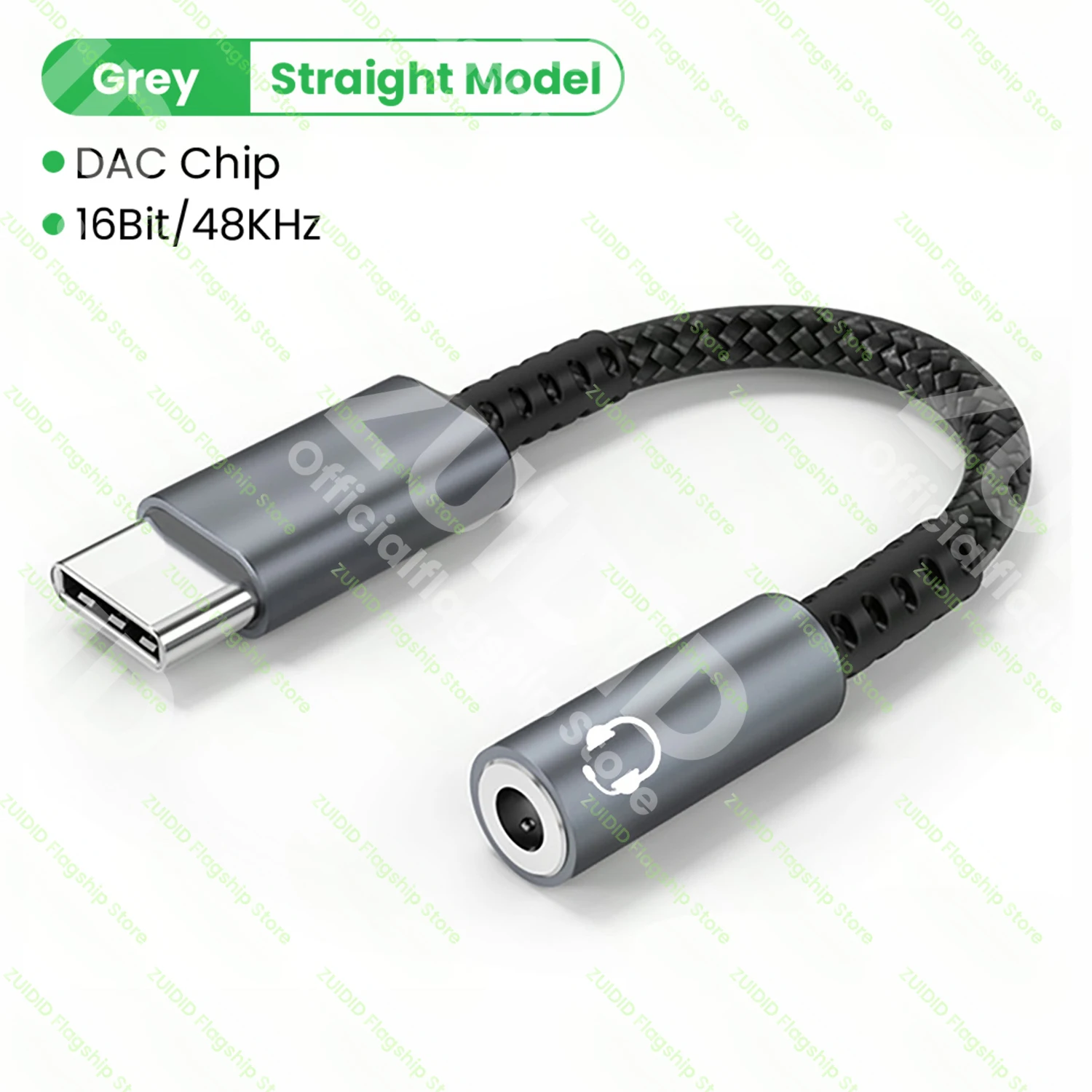 Enhanced USB-C to 3.5mm HiFi Audio Adapter