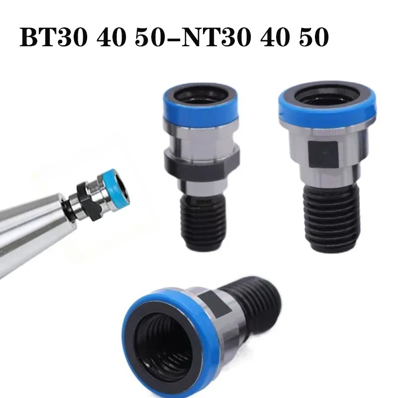 Adapter Transition Joint BT30-NT30 BT40-NT40 BT50-NT50 Converter NT30 NT40 DIN2080 Pull Stud BT40 BT50 Holder Converted Into NT40 Holder Drawbar NT50