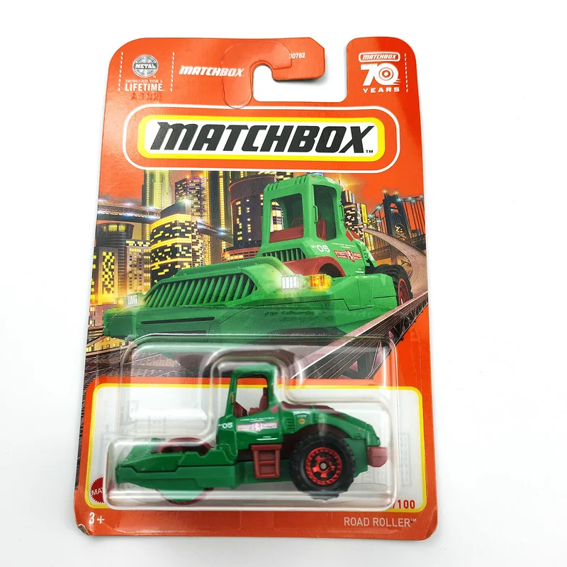 

Matchbox Cars ROAD ROLLER 1/64 Metal Die-cast Collection Model Car Toy Vehicles