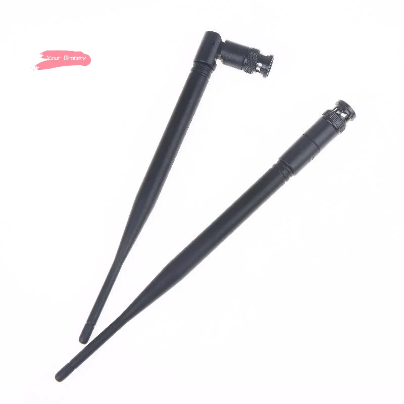 Y-2Pcs 210mm UHF 안테나(BNC 커넥터 포함) 5dBi 게인 UHF 500MHz-900MHz 무선 마이크 수신기 액세서리용 안테나