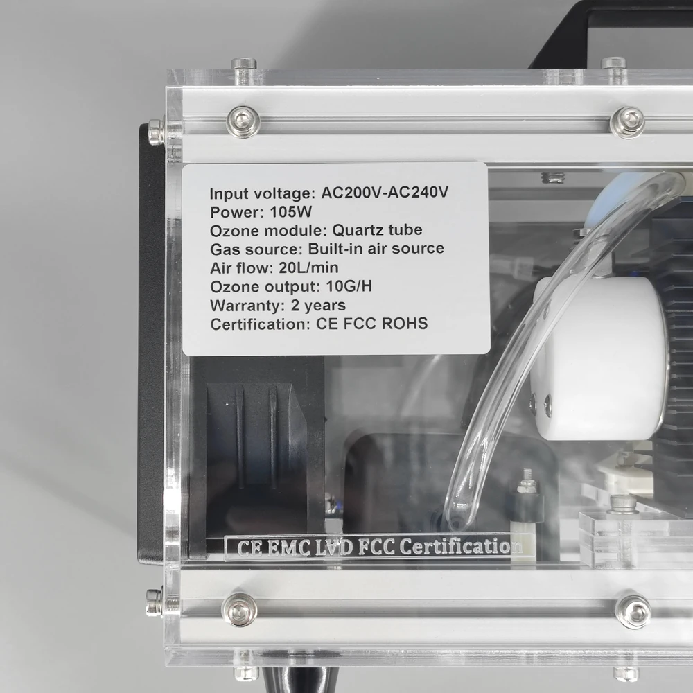 CE FCC ROHS D1 ũ   ߻,   ߻,    10 , 10 g/h, 20L/min, 10g