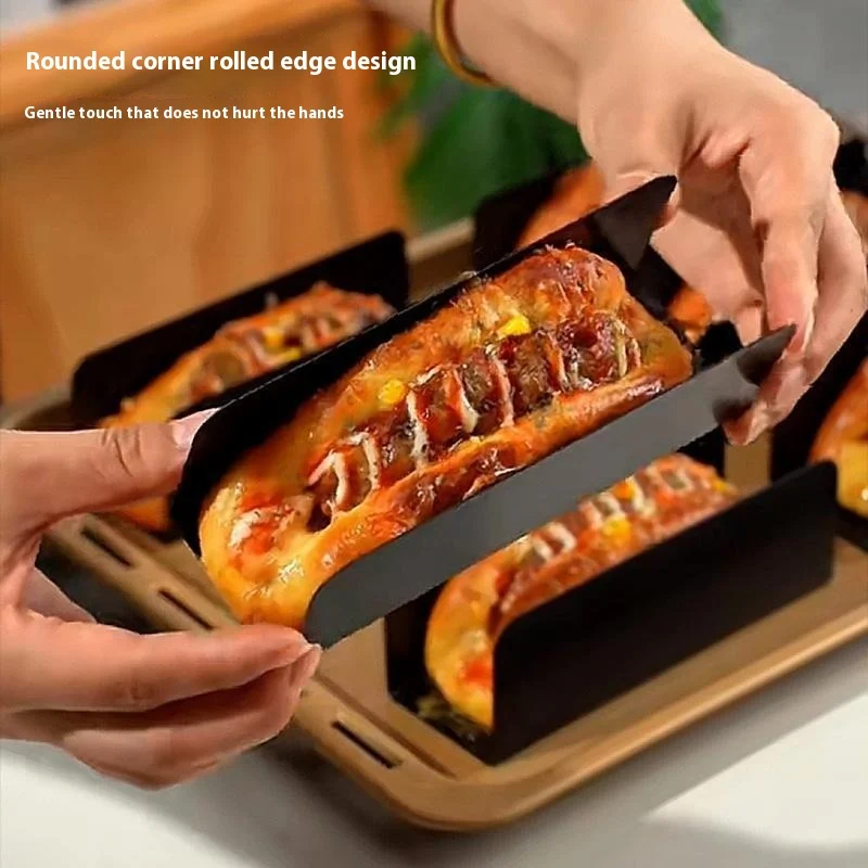 New U-shaped Pork Bag Mold Baking Hot Dog Pork Roast Bread Mold Non-stick Cranberry French Stick Cookie Tools lijiao