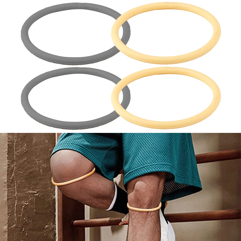4Pcs Patella Tendon Knee Strap For Pain Relief, Basketball Stabilizer Brace Silicone Band Elasticity Fixed Protection Patellar