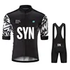 Men Summer SYN Cycling Jersey Set Breathable Racing Cycling Jersey Sport Mtb Bicycle Jersey Bike Cycling Clothing Suit 1