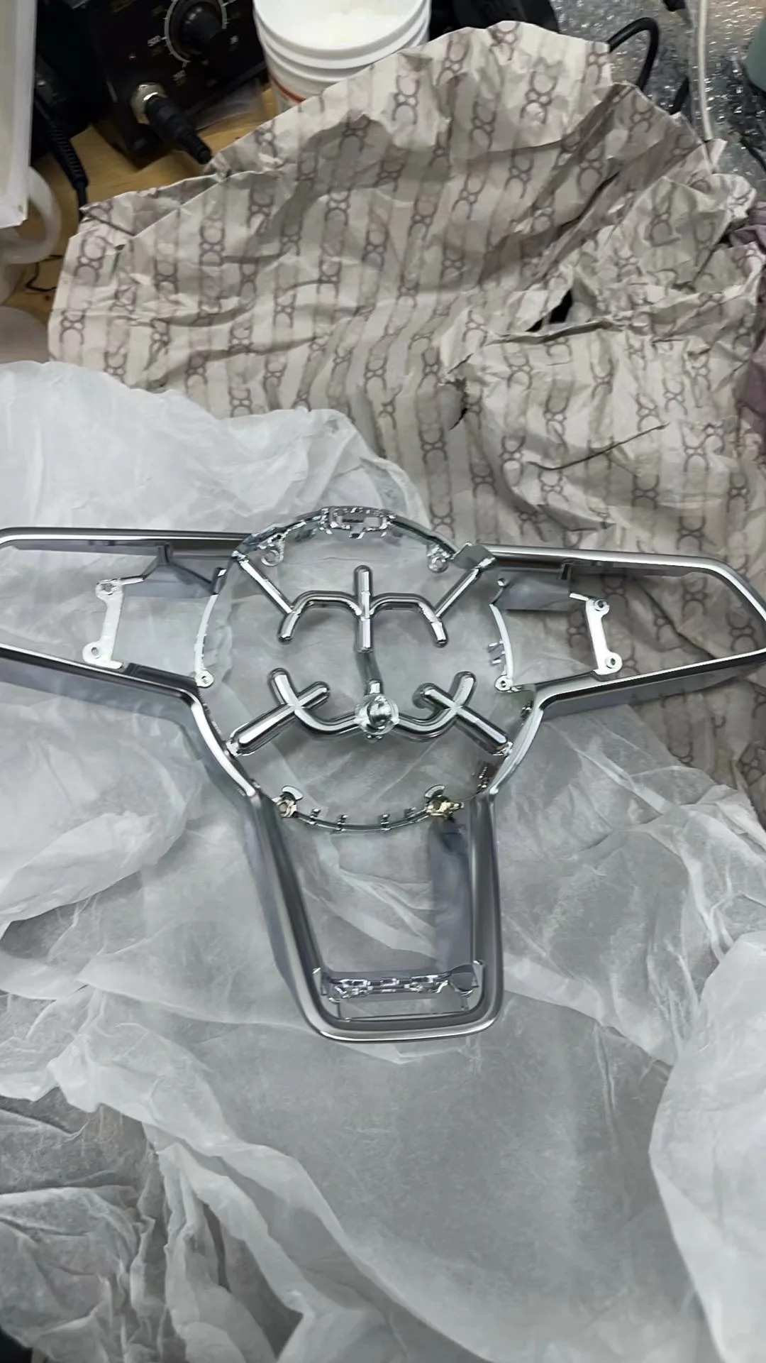 

Car Styling Steering Wheel Frame Decoration Cover Trim For Audi RS A3 A4L A5 A6L A7 Q2 Q3 S4 S5 S7 8V B8 C7 Customized