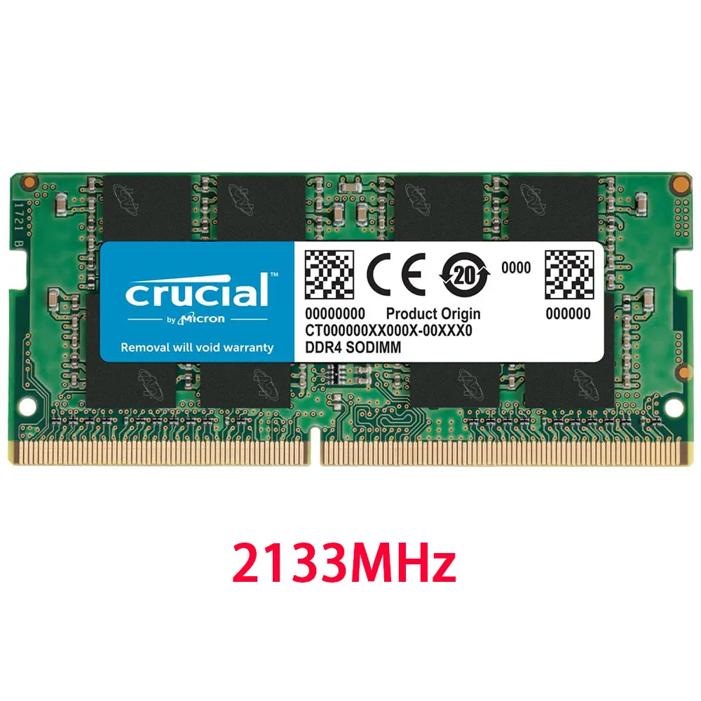 Önemli DDR4 RAM 16 GB 32 GB 4 GB 8 GB 3200 MHz 2133 2400 2666 MHz Dizüstü Bellek SODIMM PC4-25600 21300 19200 17000 Intel ve AMD için